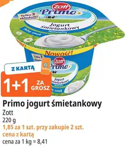 E.Leclerc Primo jogurt śmietankowy Zott oferta