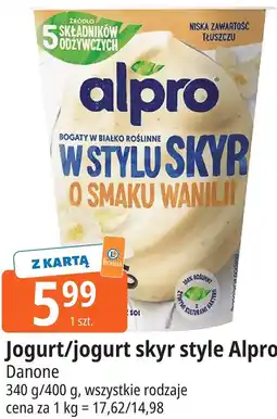 E.Leclerc Jogurt/jogurt skyr style Alpro oferta