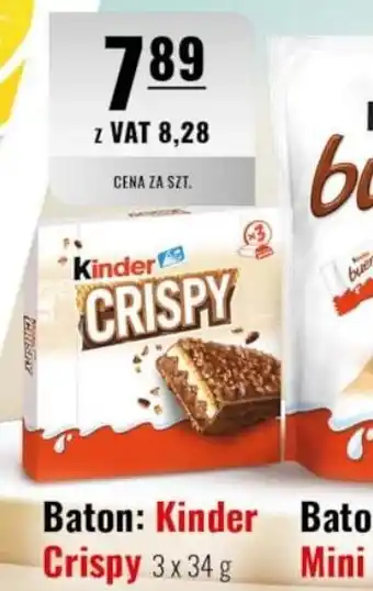 Eurocash Baton: Kinder Crispy oferta