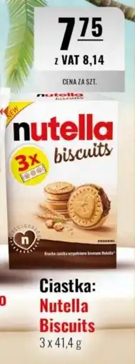 Eurocash Ciastka: Nutella Biscuits oferta