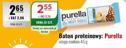 Eurocash Baton proteinowy: purella crispy cookies oferta