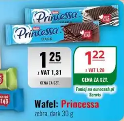 Eurocash Wafel: Princessa zebra, dark oferta