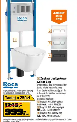OBI Zestaw podtynkowy Roca oferta