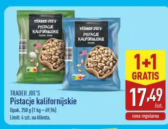 ALDI Pistacje Trader Joe's oferta
