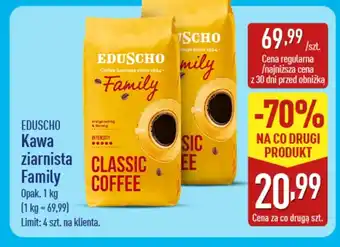 ALDI Kawa ziarnista Eduscho oferta