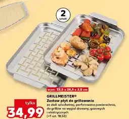 Kaufland Zestaw płyt do grillowania GRILLMEISTER 2-pak oferta