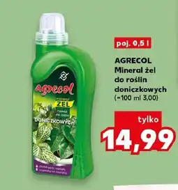 Kaufland Mineral żel do roślin doniczkowych AGRECOL oferta