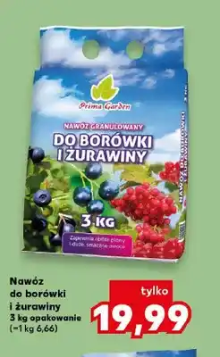 Kaufland Nawóz granulowany do borówki i żurawiny Prima Garden oferta