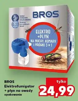 Kaufland Elektrofumigator + płyn na owady BROS oferta