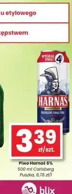 EMMA market Piwo Harnaś 6% oferta