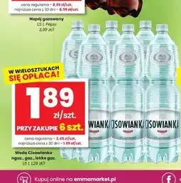 EMMA market Woda Cisowianka ngaz oferta