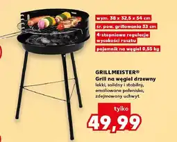 Kaufland Grill na węgiel drzewny GRILLMEISTER oferta