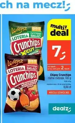 Dealz Chipsy Crunchips X-Cut Mexican oferta