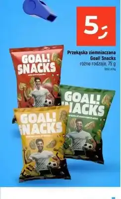 Dealz Przekąska ziemniaczana Goal! Snacks with taste of paprika oferta