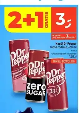 Dealz Napój Dr Pepper Zero Sugar oferta