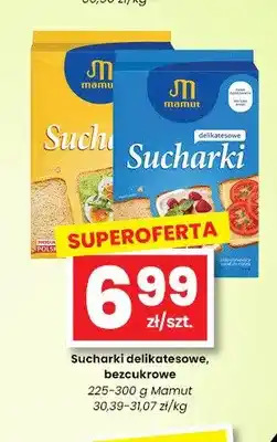 EMMA market Sucharki bezcukrowe Mamut oferta