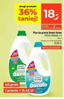 Dealz Płyn do prania Sweet Home Fresco Cotone oferta
