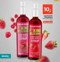 Dealz Syrop Allnutrition Fitking Delicious malinowy oferta
