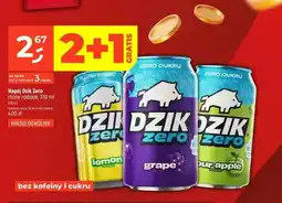 Dealz Napój Dzik Zero Lemon Flavour oferta