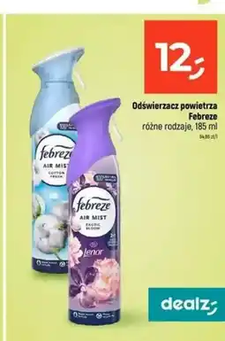 Dealz Odświeżacz powietrza Febreze Air Mist Cotton Fresh oferta