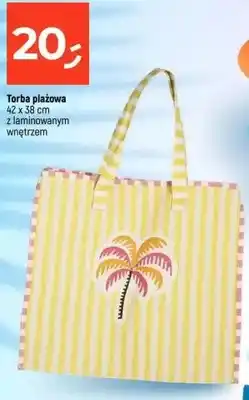 Dealz Torba plażowa 42x38 cm z laminowanym wnętrzem oferta