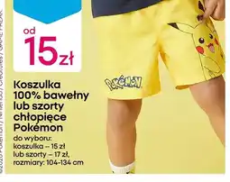 Pepco Szorty chłopięce Pokémon oferta