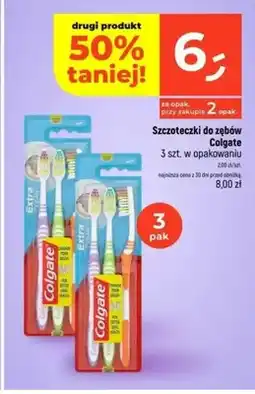 Dealz Szczoteczki do zębów Colgate Extra Clean 3-pak oferta