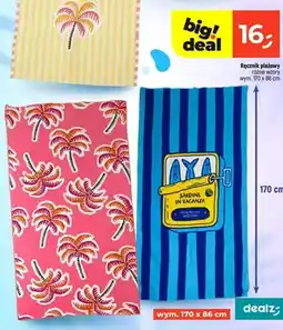 Dealz Ręcznik plażowy 170x86 cm oferta