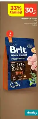 Dealz Sucha karma dla psa Brit Premium by Nature Chicken Sport oferta