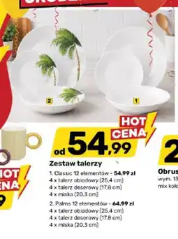 Bricomarche Zestaw talerzy Classic 12 elementów oferta