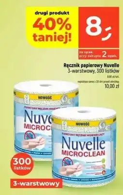 Dealz Ręcznik papierowy Nuvelle Microclean 3-warstwowy oferta