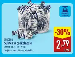 ALDI Cukierki Choceur Śliwka w czekoladzie oferta