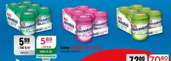 Eurocash Gumy: Mentos Pure Fresh oferta