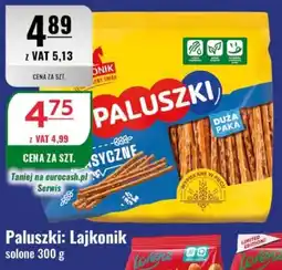 Eurocash Paluszki: Lajkonik solone oferta