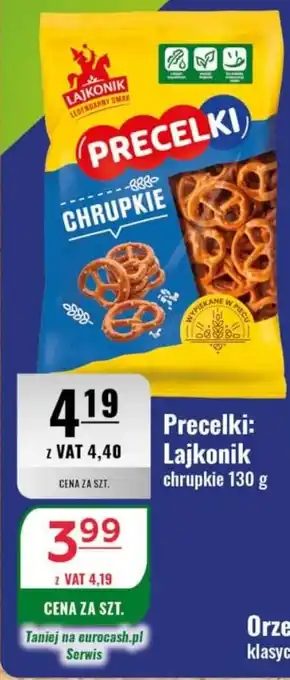 Eurocash Precelki: Lajkonik chrupkie oferta
