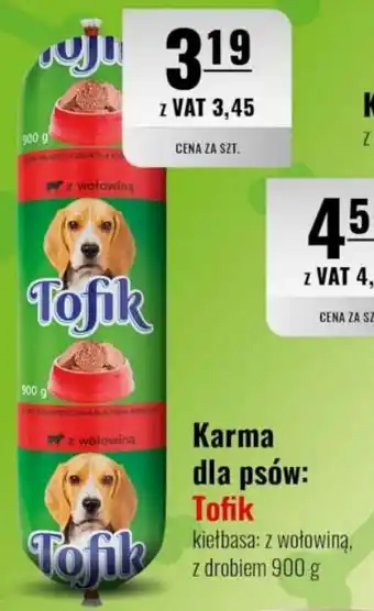 Eurocash Karma dla psów: Tofik oferta