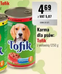 Eurocash Karma dla psów: Tofik z wołowiną oferta