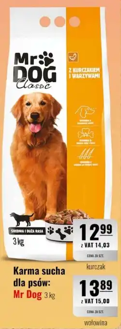 Eurocash Karma sucha dla psów: Mr Dog oferta