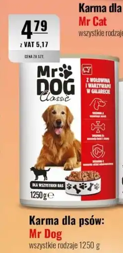 Eurocash Karma dla psów: Mr Dog oferta