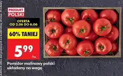 Biedronka Pomidor malinowy polski układany na wagę oferta