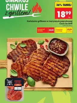 Biedronka Karkówka grillowa w marynacie paprykowej Czas na Grill oferta