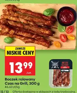 Biedronka Boczek rolowany Czas na Grill oferta