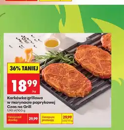 Biedronka Karkówka grillowa w marynacie paprykowej Czas na Grill oferta