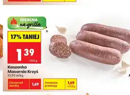 Biedronka Kaszanka Masarnia Krzyś oferta