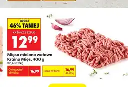 Biedronka Mięso mielone wołowe Kraina Mięs oferta