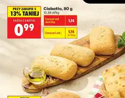 Biedronka Ciabatta oferta