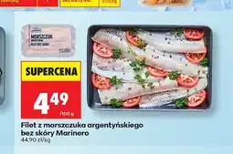 Biedronka Filet z morszczuka argentyńskiego bez skóry Marinero oferta
