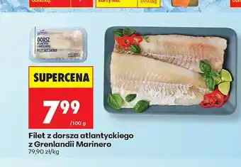 Biedronka Filet z dorsza atlantyckiego z Grenlandii Marinero oferta