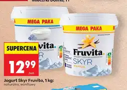 Biedronka Jogurt Skyr Fruvita naturalny oferta