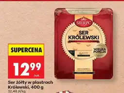 Biedronka Ser żółty w plastrach Królewski Sierpc oferta